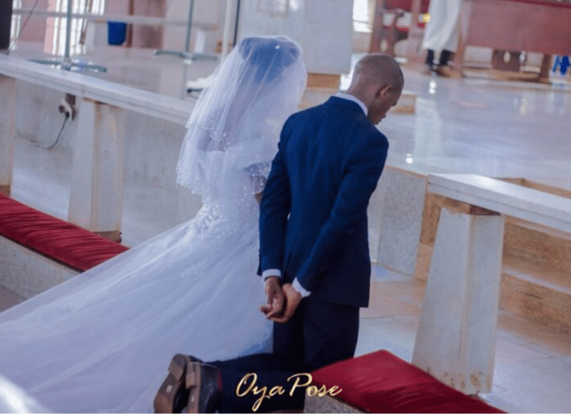 "From rejection to forever" - Man celebrates 6th wedding anniversary with wife who rejected him for eight years