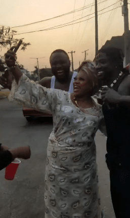 fans verydarkman snapshots abuja road