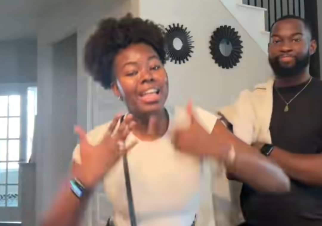 "Congratulations, Class of 2023" - Lady sets TikTok on fire with dance, shows off ring as she graduates from girlfriend to fiancee