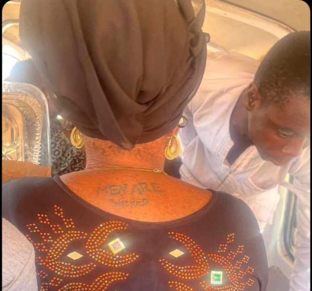 Nigerian woman's 'Men are Wicked' tattoo breaks the internet