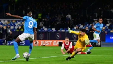 UCL: Osimhen seals Napoli's last 16 spot in style