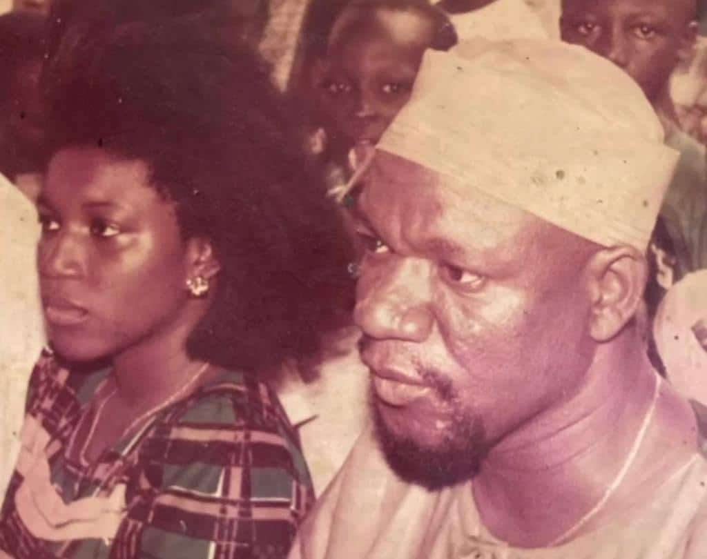 Alex Usifo and his wife