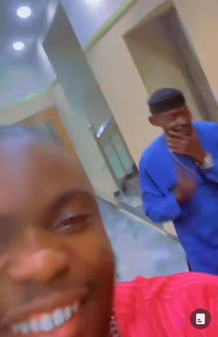 “I really suffered in life” - Overjoyed father says as son lodges him in expensive hotel