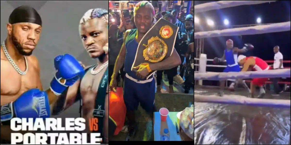 portable charles okocha boxing