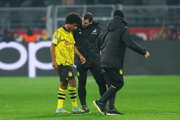 Borussia Dortmund's Karim Adeyemi to face long spell on sidelines following injury blow