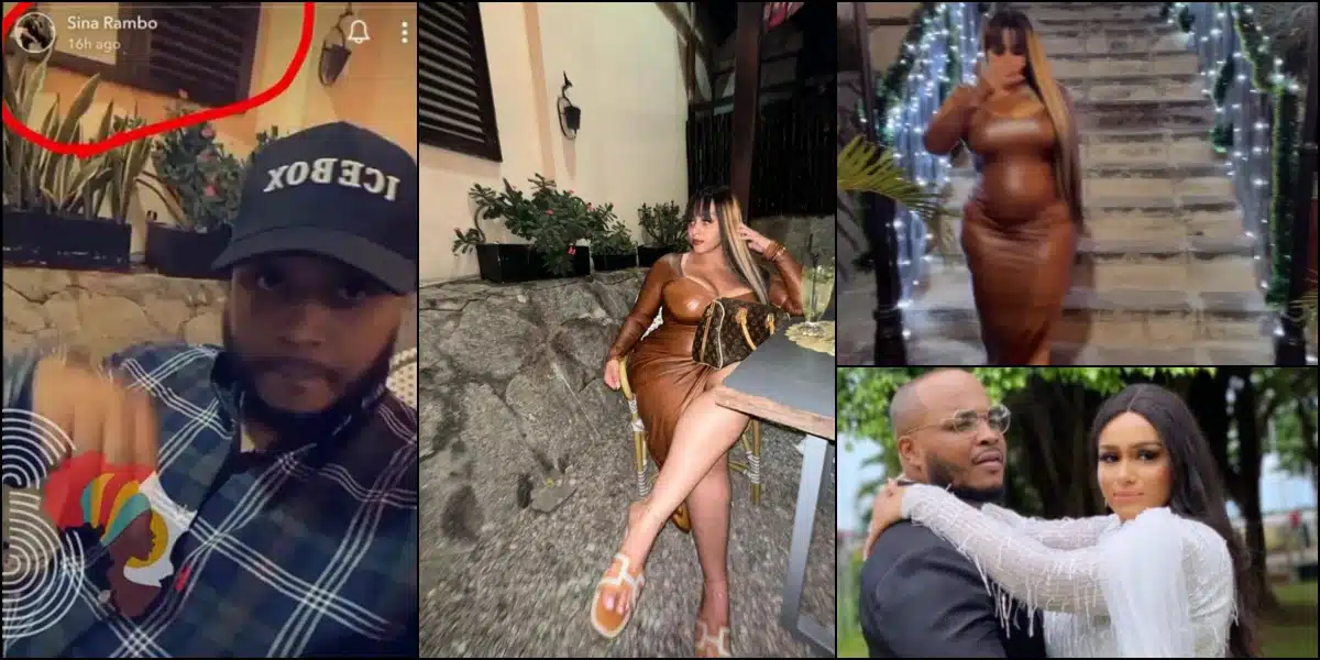 sina rambo wife together second child