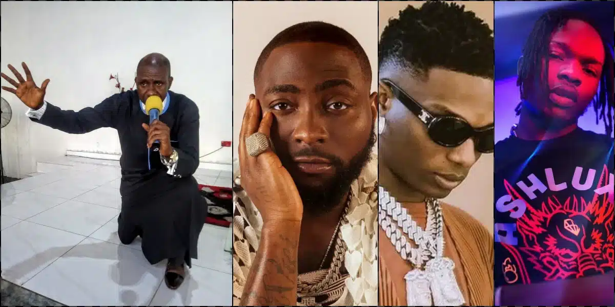 Pastor Olujobi reveals shocking prophecies about Davido, Wizkid and Naira Marley