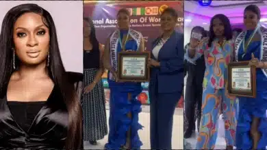 "It came to pass" - May Edochie gushes as she bags Peace Award