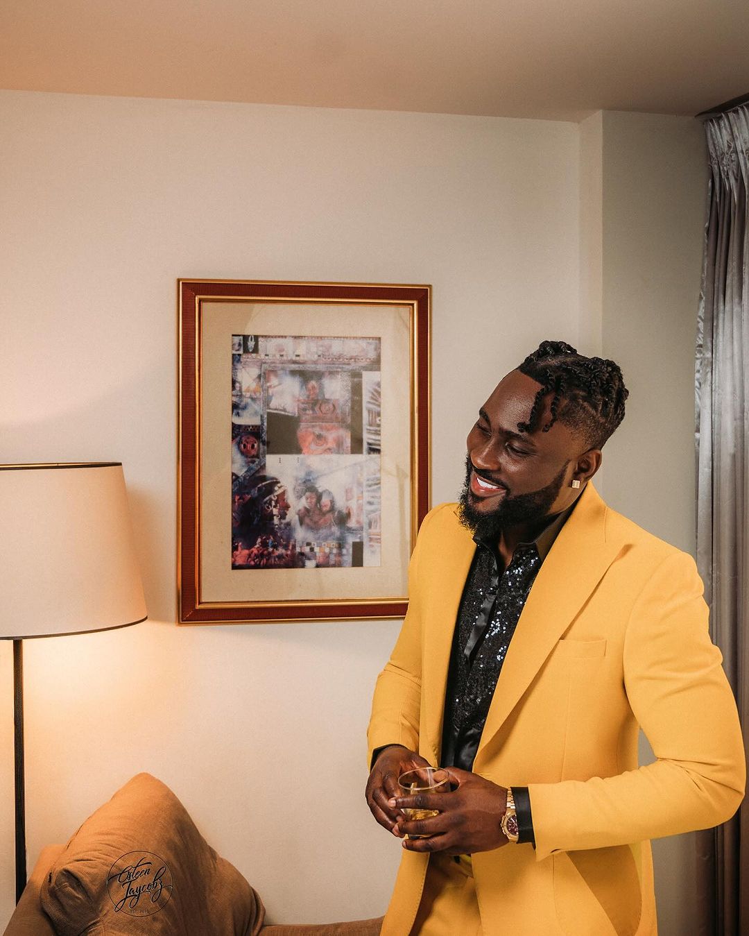 "You're a mesmerizing beauty" - Pere Egbi on cloud nine after meeting Tiwa Savage for the first time