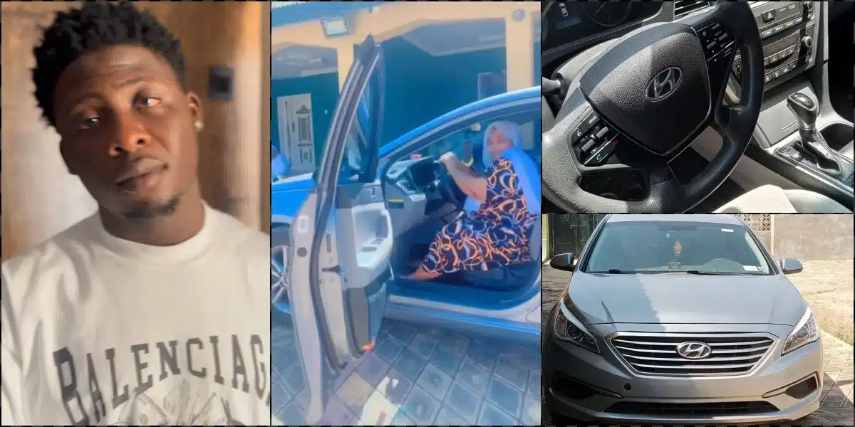 GOE buys new car for his mother after N20M gift from Wizkid