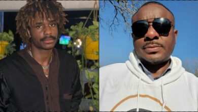 Emeka Ike’s son shares reaction after reading 'shit' about himself online