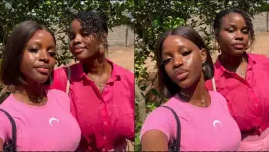 "Who's the mum?" - Lady causes a buzz as she poses with her mother