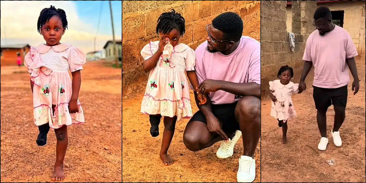 "She survived accident that claimed 20 lives" - Little girl gets scholarship as she marks 5th birthday