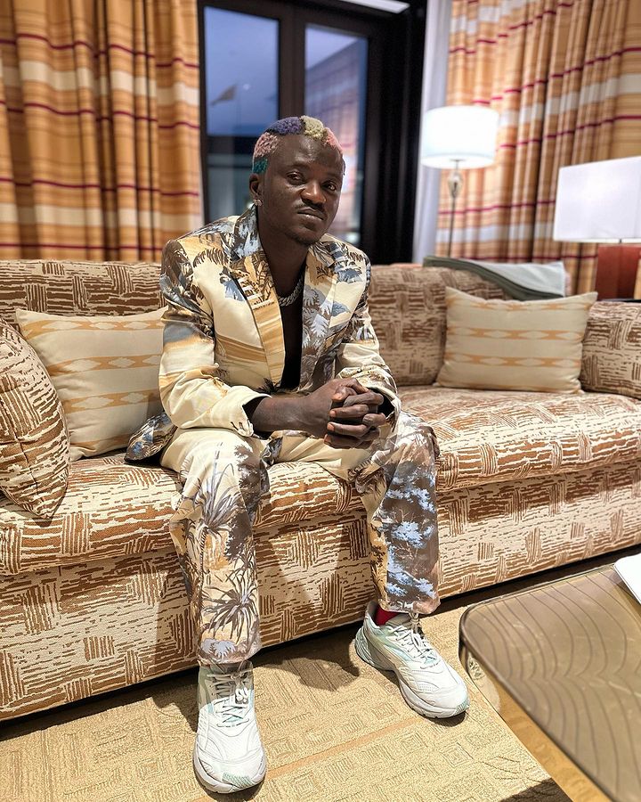 "He called her mummy" - Moment Portable meets Tiwa Savage on red carpet of the British Fashion Awards