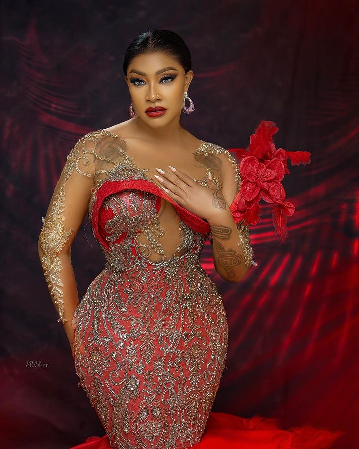 Angela Okorie brags champagne