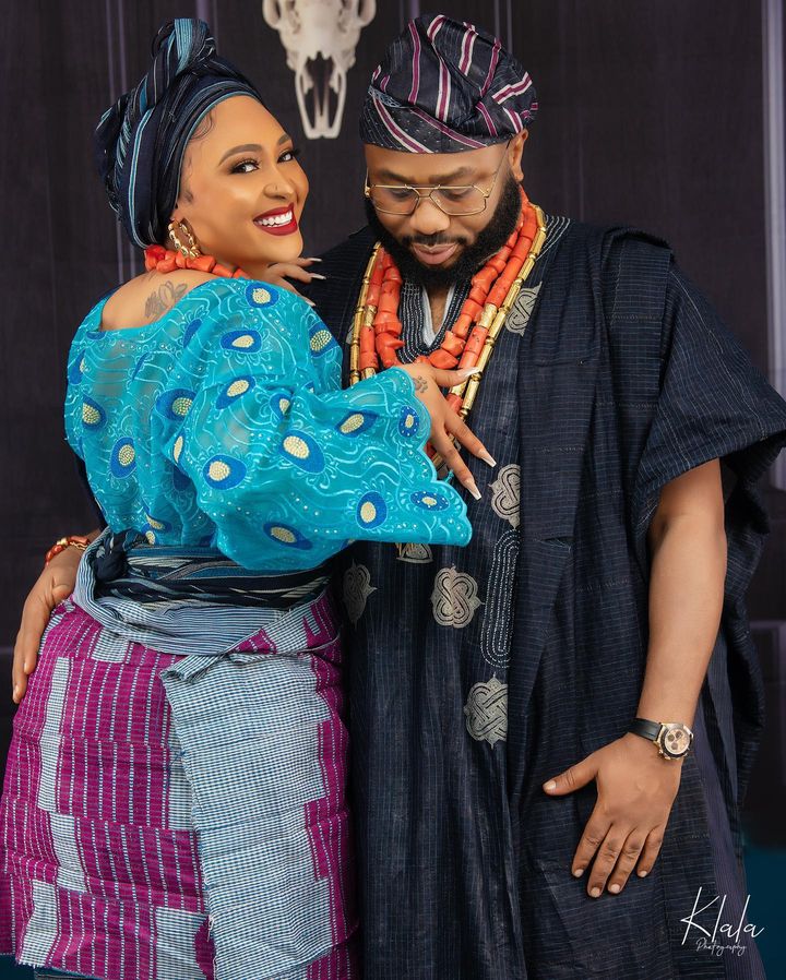 Rosy Meurer and her husband, Olakunle Churchill