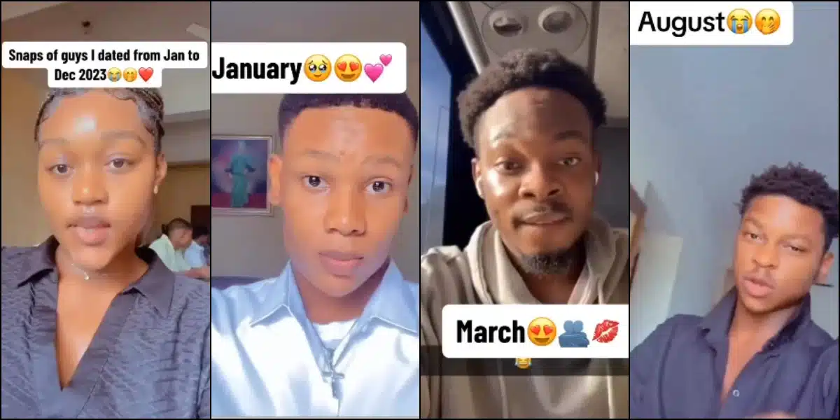 lady 12 guys dated December