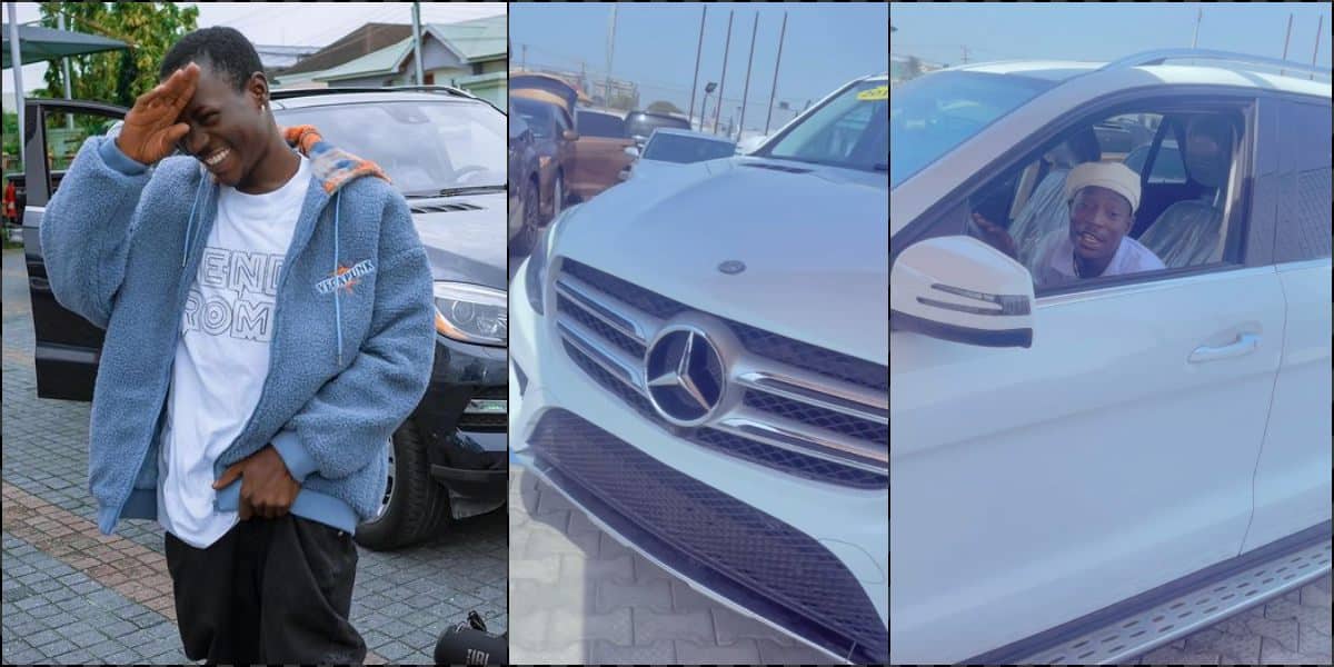 DJ Chicken splashes millions of naira on new Benz following car accident
