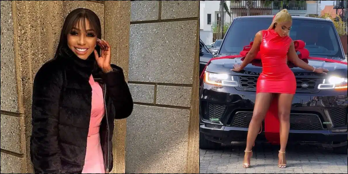 Mercy Eke gets herself new Range Rover as early Christmas gift