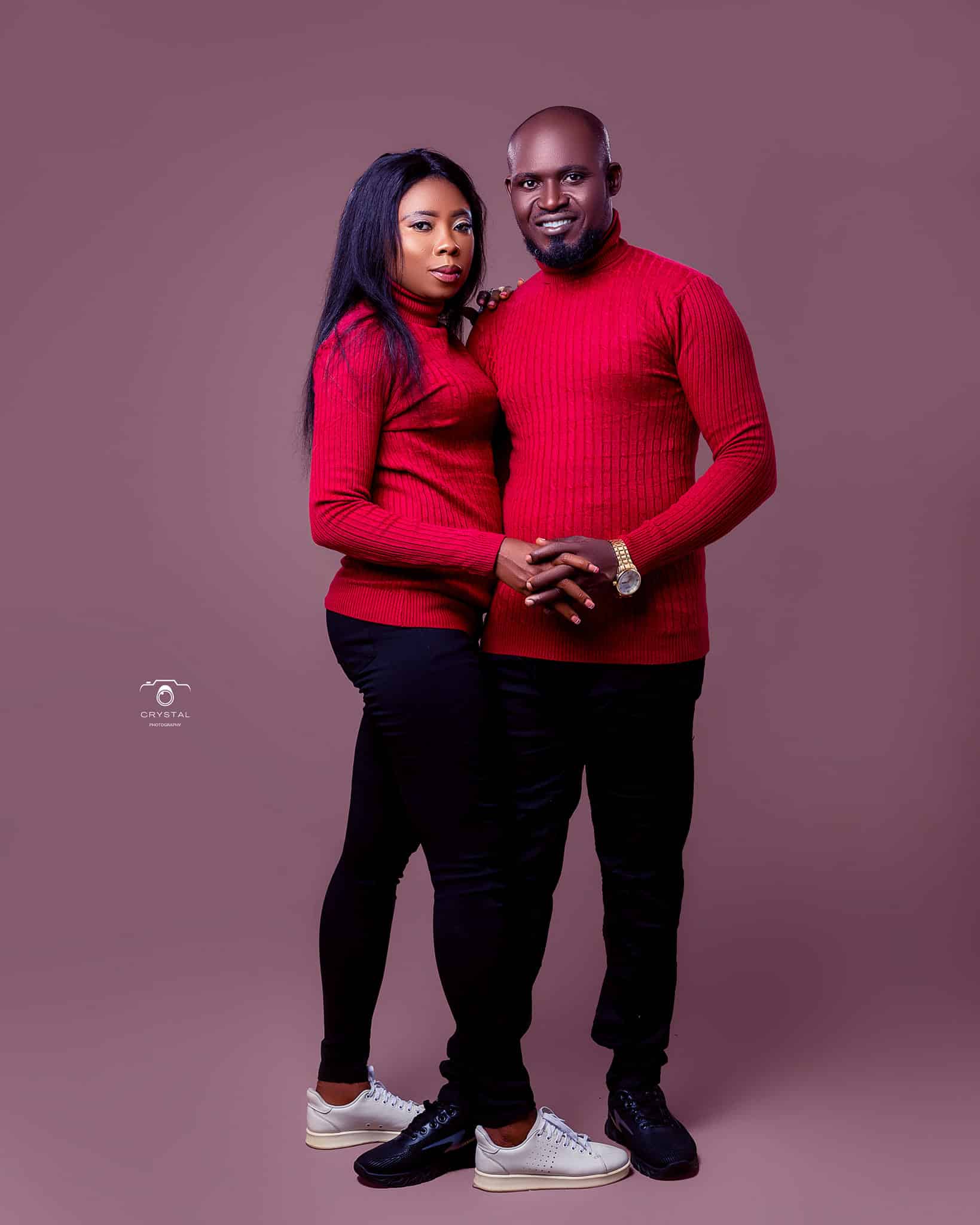 Nigerian man, Ushie Benard and late fiancée, Blessing Ebodo