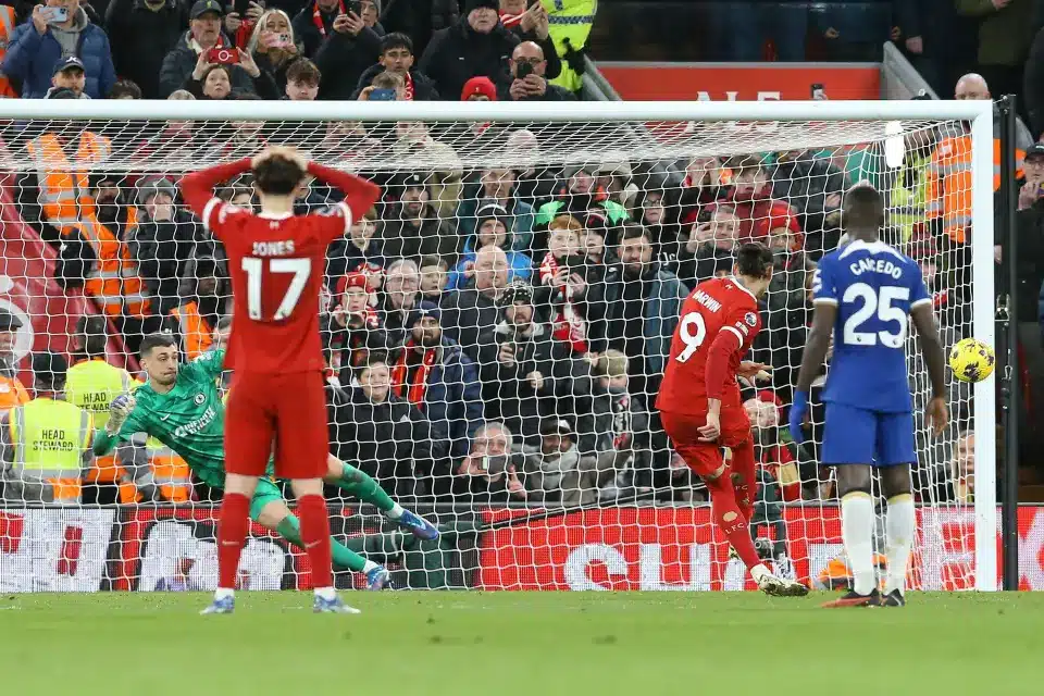 EPL: Liverpool thrash Chelsea 4-1 at Anfield to maintain top spot position