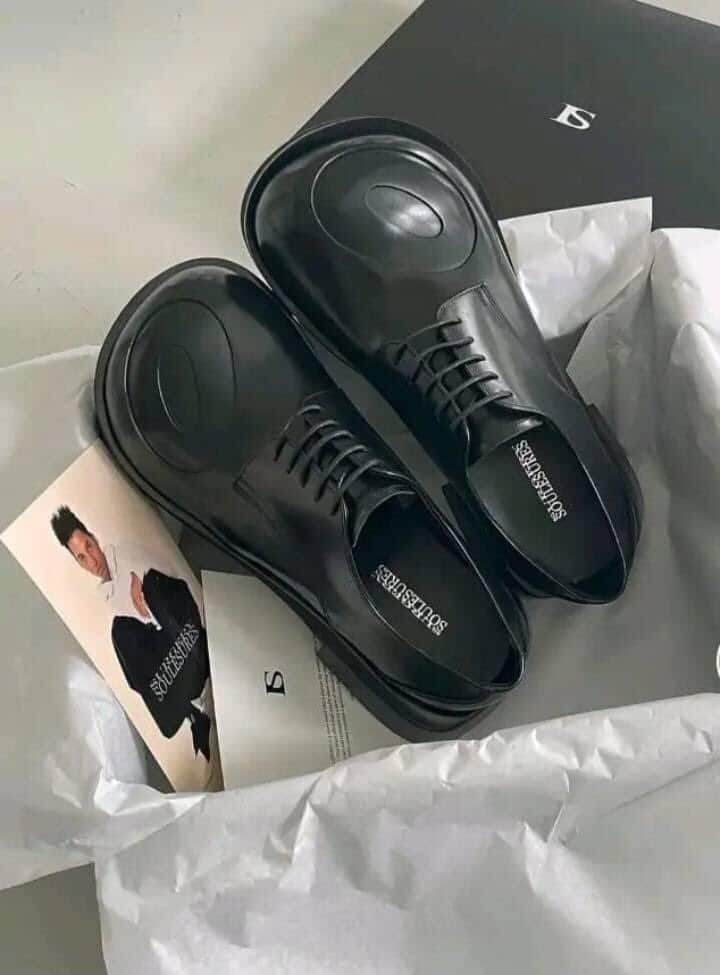 Father son shoes school
