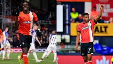 Adebayo, Ogbene: Nigerian starlets shine in Luton’s 4-0 win against Brighton