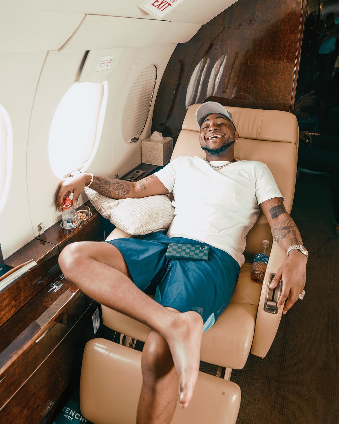 don jazzy davido private jet music 