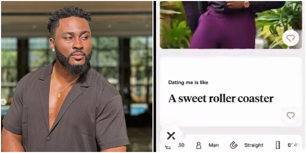 "Dating me is like a sweet roller coaster" - Mercy Eke's fans pull up Pere's dating account after he shaded former lover