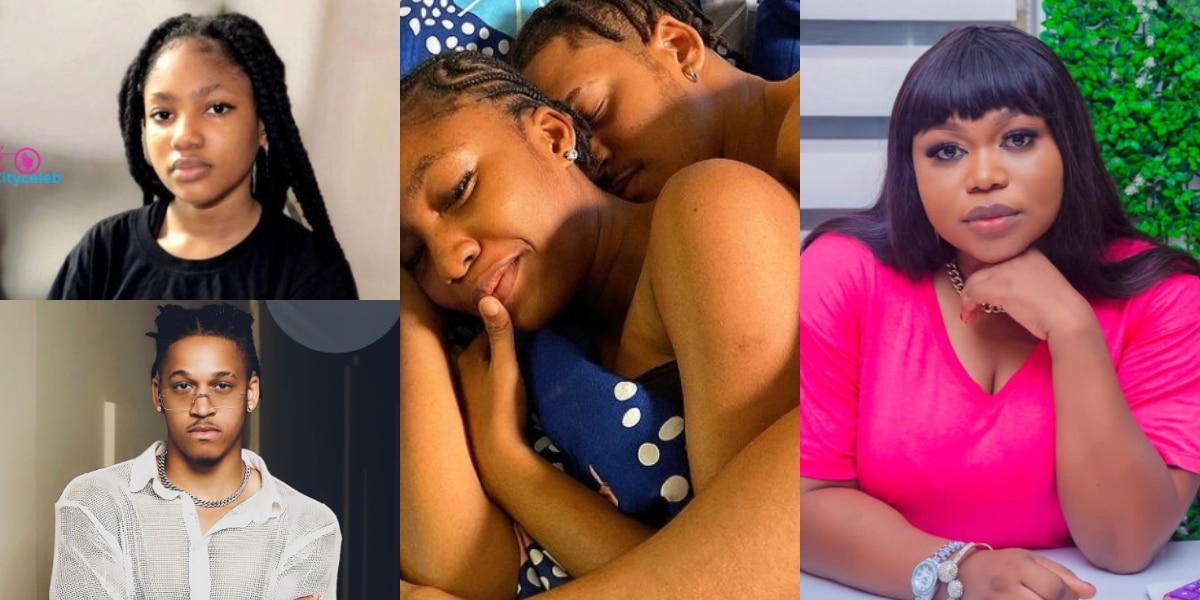 “Na wa oh” – Ruth Kadiri, other express shock as bedroom scene of child actress Angel Unigwe with Eronini surfaces online