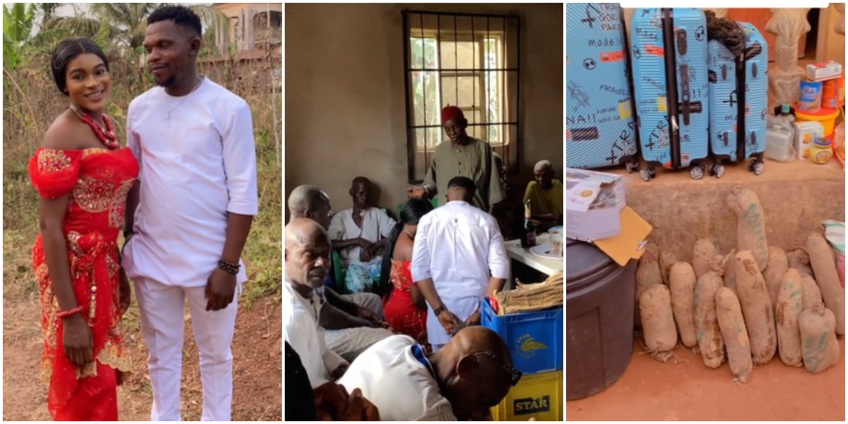 "Didn't do the needful initially" - Man goes back to wife's home after 6 years to repay her bride price
