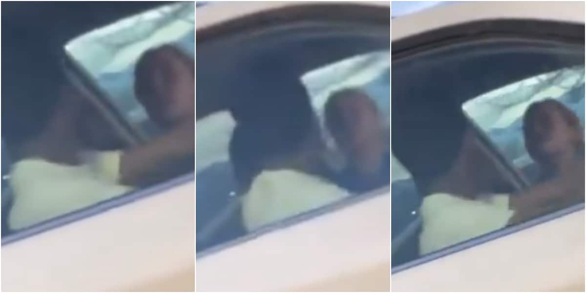 Lady caught on camera publicly confessing to her boyfriend she slept with his best friend