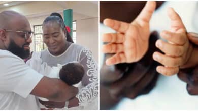 "We almost gave up on God" - Couple welcomes miracle baby after 11 years of waiting