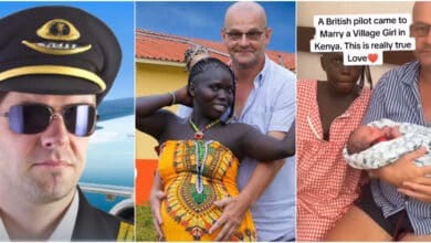 British pilot flies to Africa, chooses wife from village, marries her