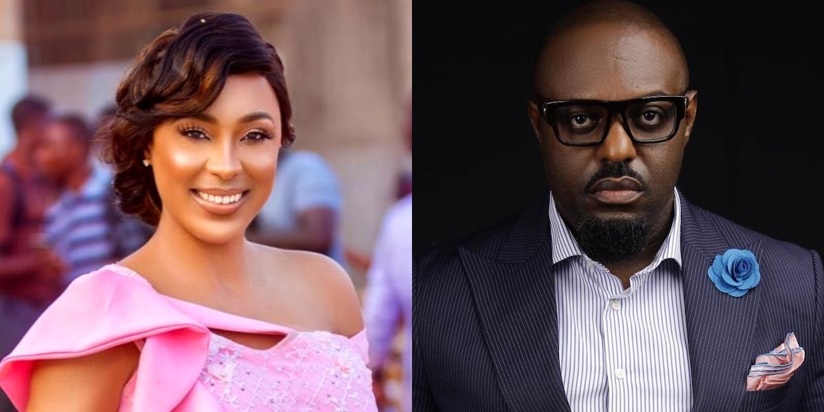 "I never had sex with Jim Iyke on set" - Ghanaian actress Nikki Samonas speaks on viral video