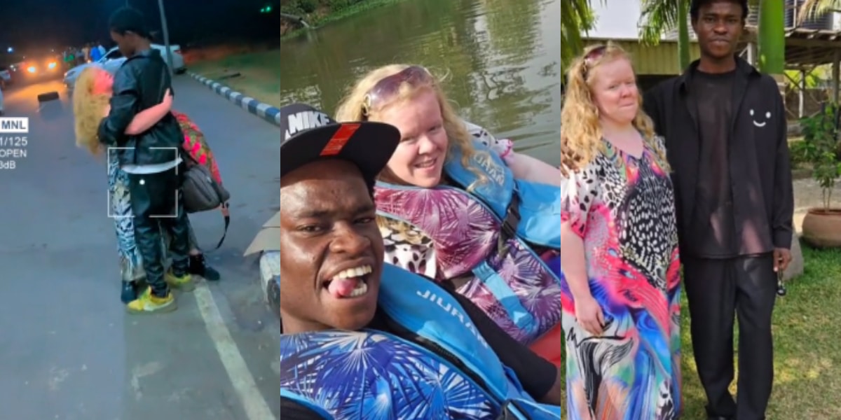 Nigerian man foreign lover unites