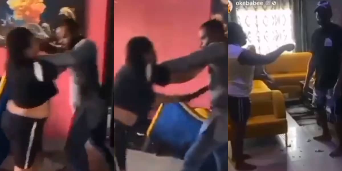 wife husband couple fight