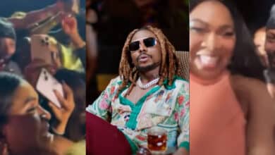 Man fumes after seeing his mother at Asake's concert in aa viral video online