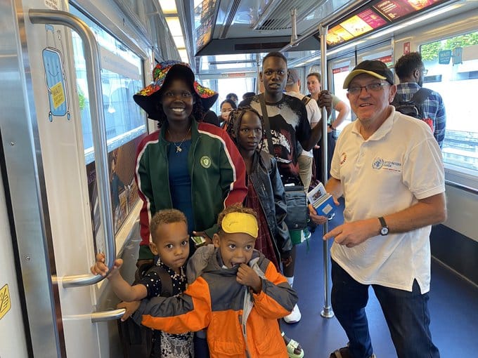 Geof Walker and his family