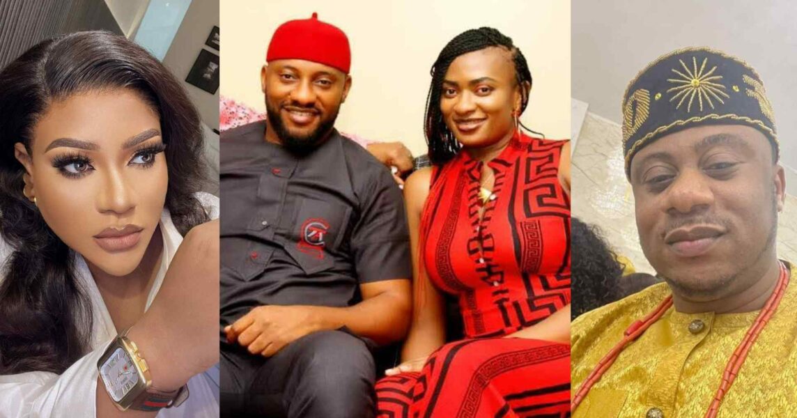 Nkechi Blessing may Edochie yul's name