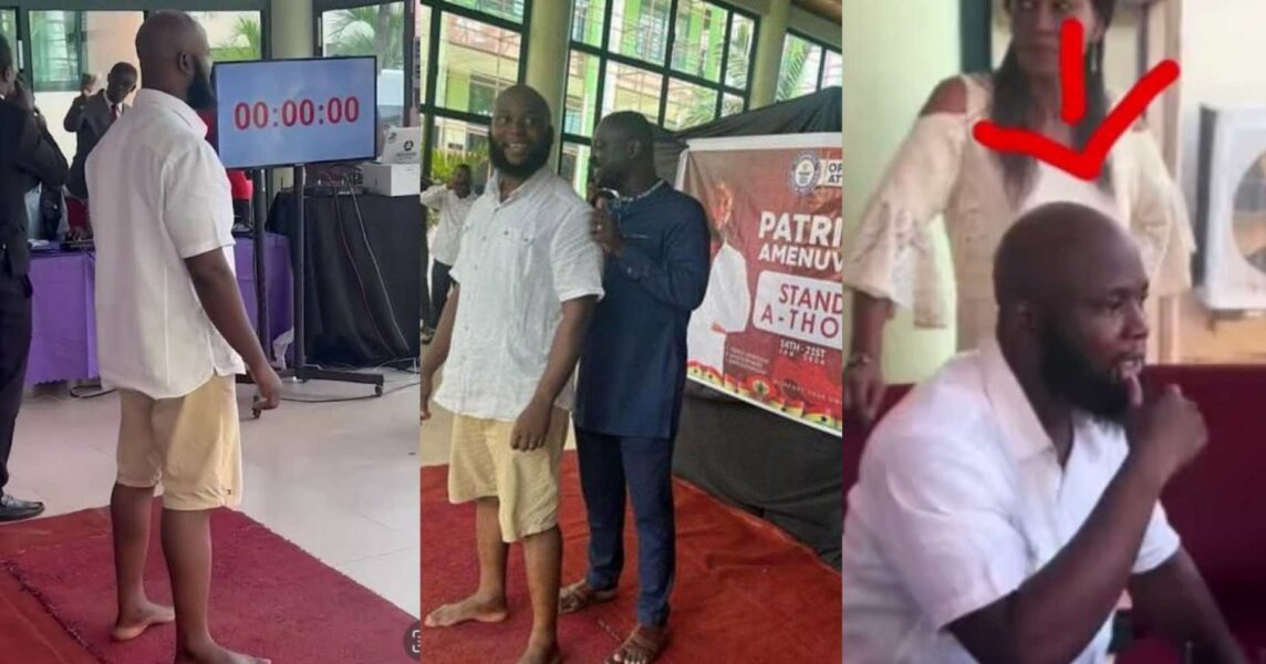 Stand-A-Thon gives up attempt standing