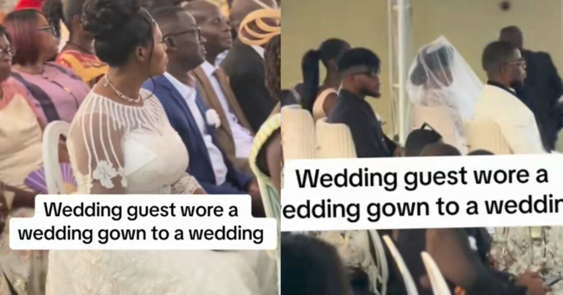 Wedding guest gown