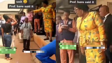 Prof student humiliates dressing