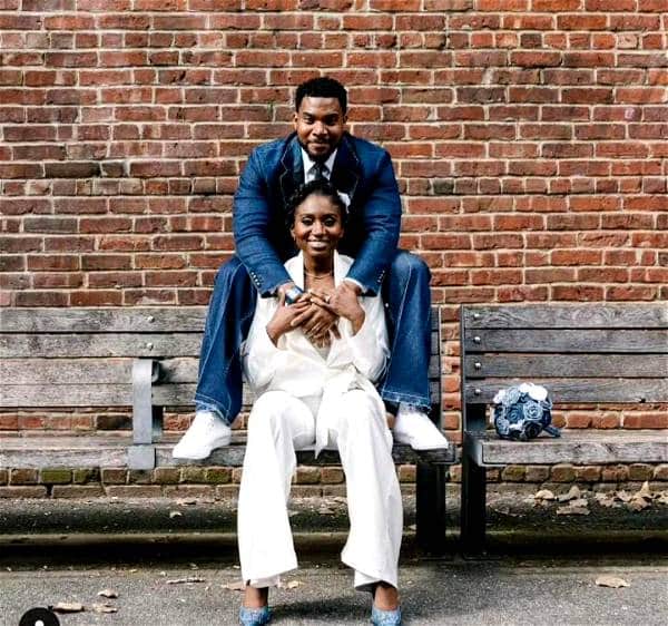 Kunle Remi fiancée public affection