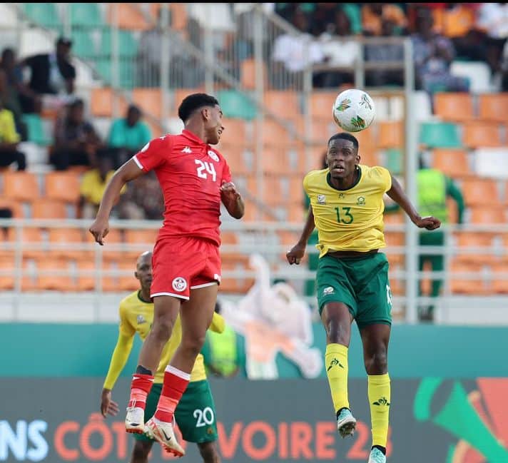 Tunisia finish buttom as South Africa pick round of 16 ticket in AFCON Group E