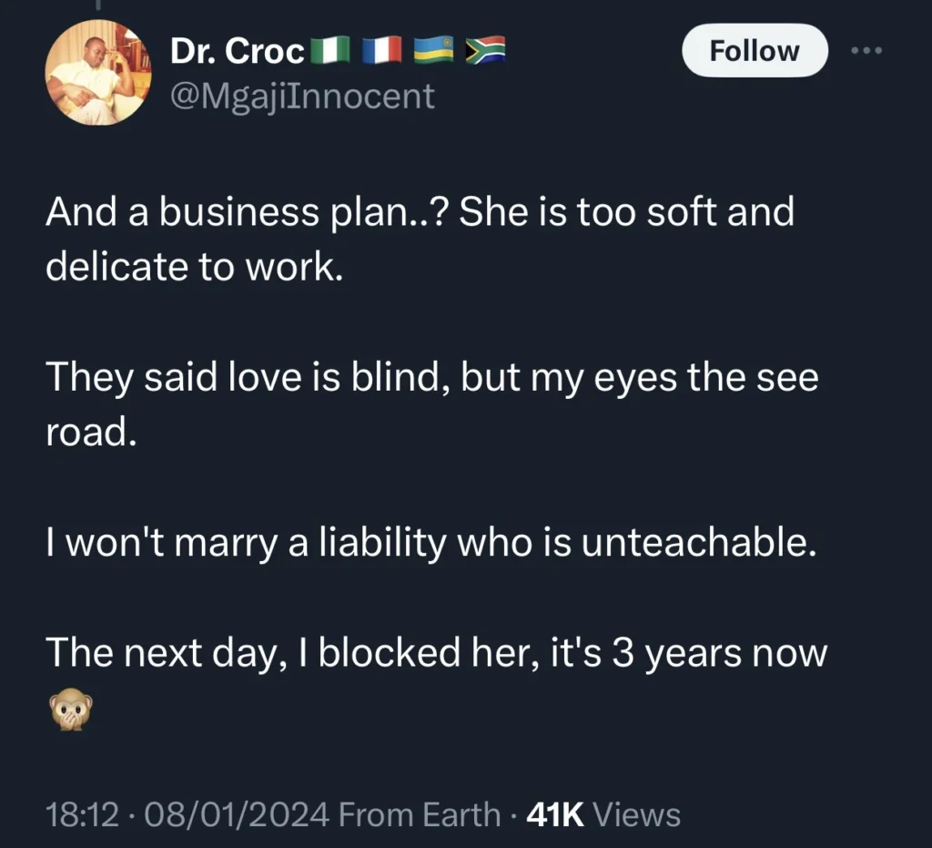 “My unemployed ex-girlfriend said she’ll buy wig and Apple watch with N5 Million” — Man painfully recalls