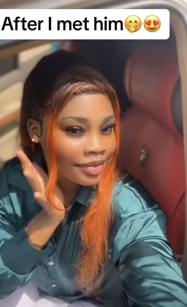 “Love is sweet sha” — Netizens gush as lady shows off amazing body transformation since dating her boyfriend