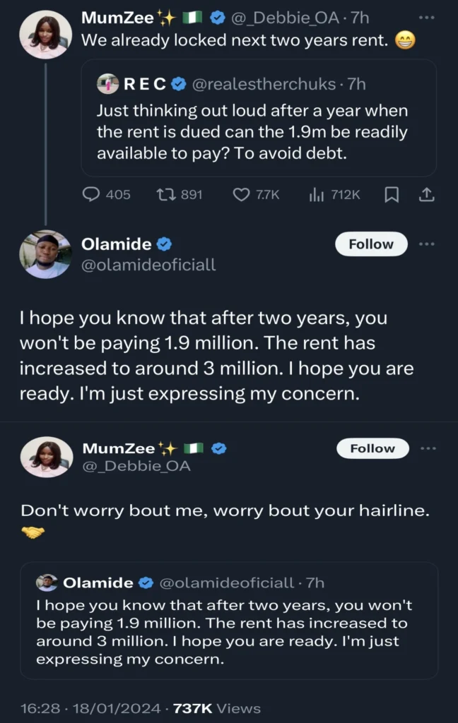 “E never reach 4:30 you don dey cook” — Netizens hails MumZee for her response to internet user 