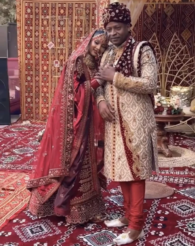 “See wetin Zeeworld dey cause” — Reactions as Nigerian lady goes Indian for her wedding ceremony 