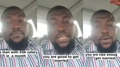 “With 50k salary you can comfortably get married as a man in Nigeria” — Man advises gender